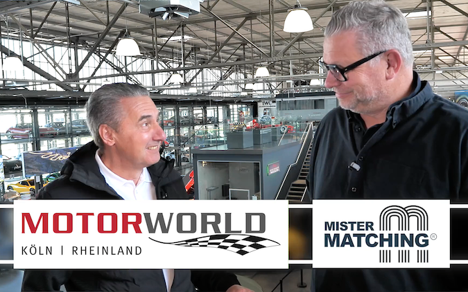 Center Manager Dirk Strohmenger über die neue Kooperation MOTORWORLD goes MISTER MATCHING® 